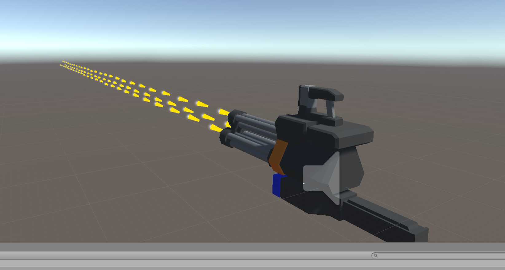 Minigun ready to fire Screenshot