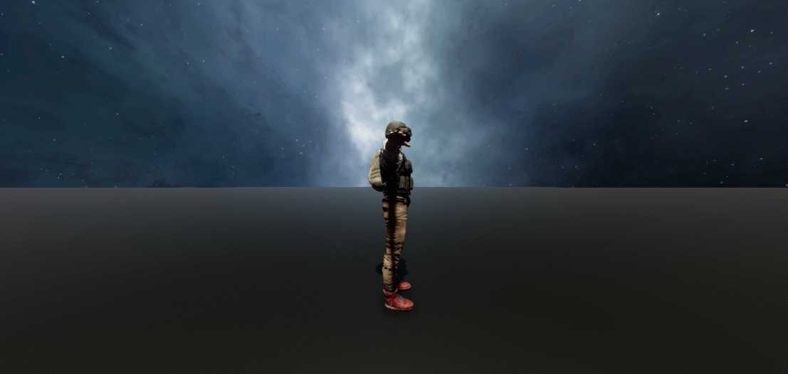 CryCry's Public "PUBG Intro Guy" Screenshot