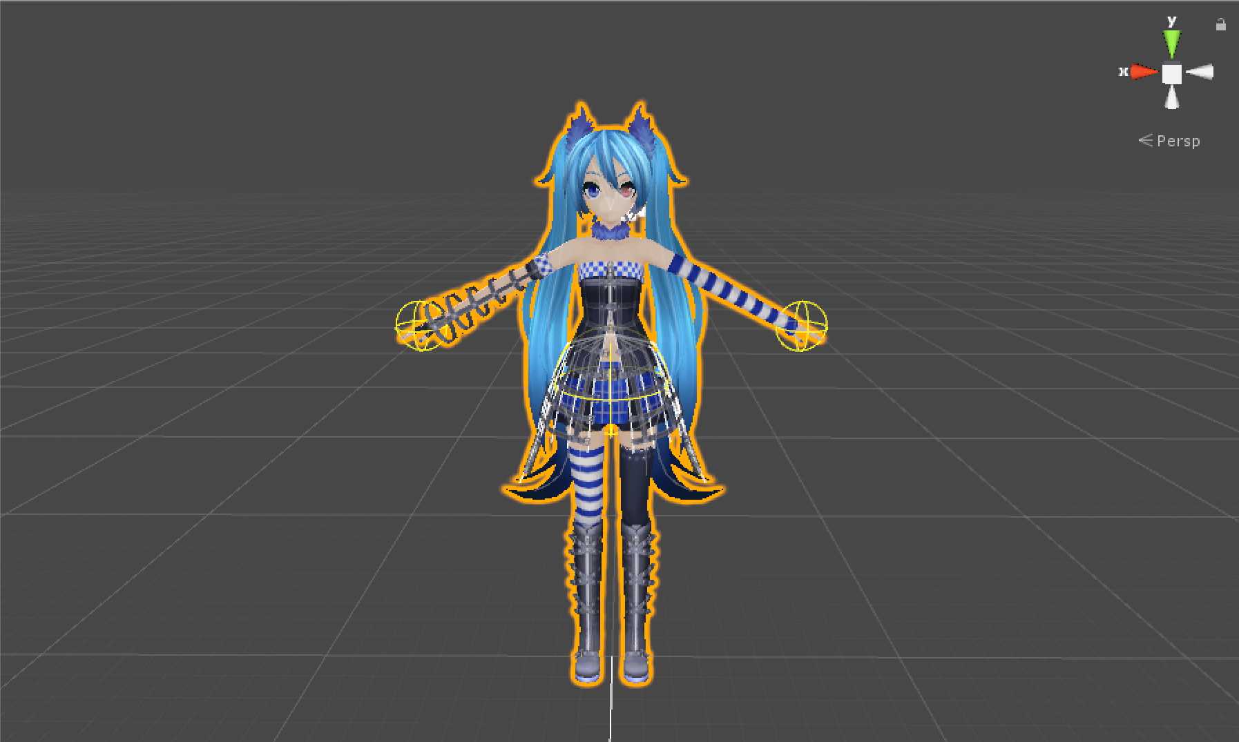 Rolling Stone Miku (Visemes, dynamic bones, eye tracking) Screenshot