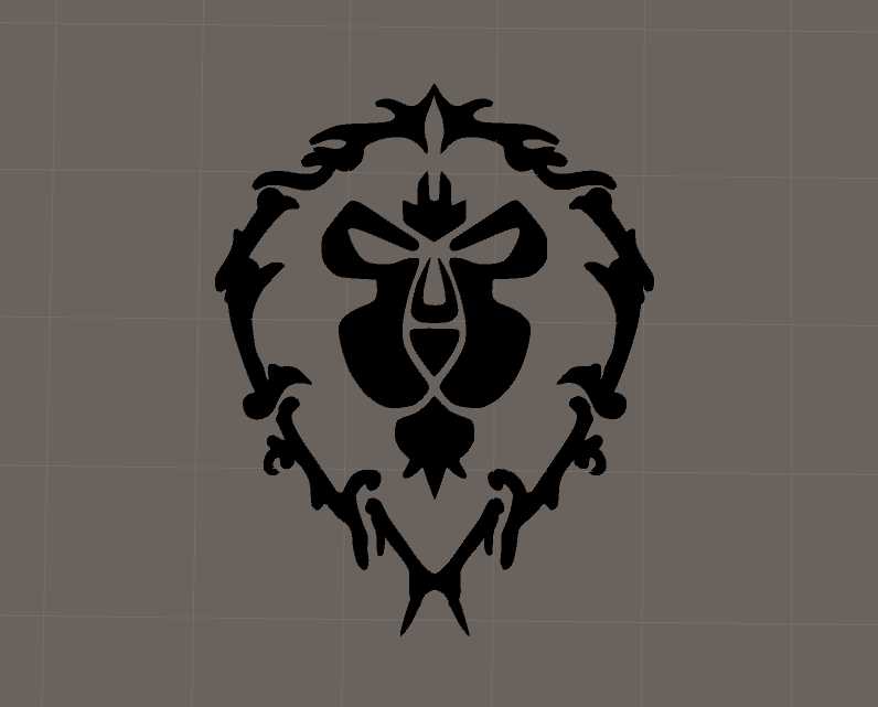 WoW Alliance Logo Screenshot
