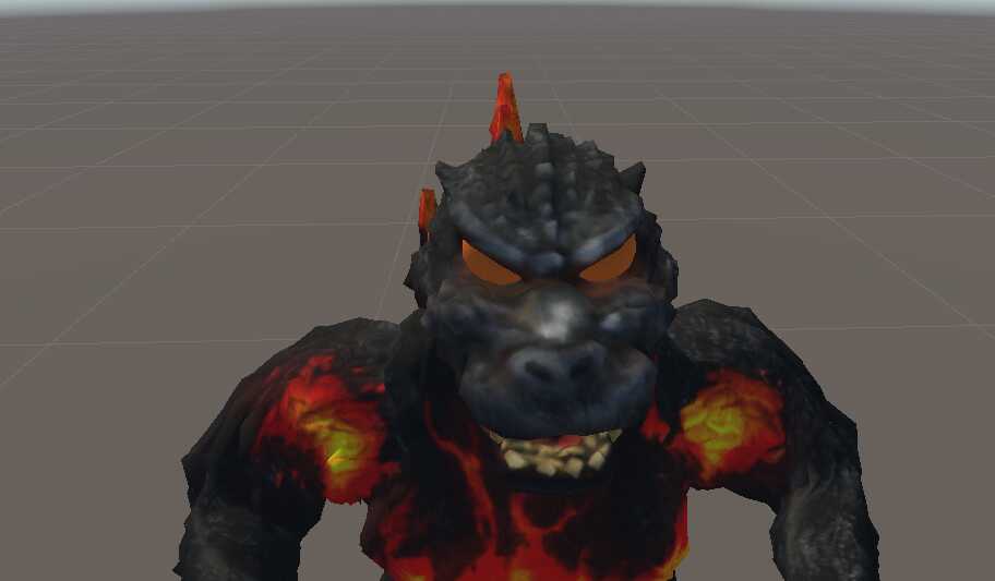 Burning godzilla VRChat Screenshot