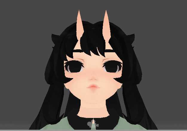 dumb oni girl model that needs a home Screenshot