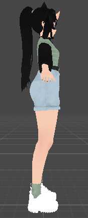 dumb oni girl model that needs a home Screenshot