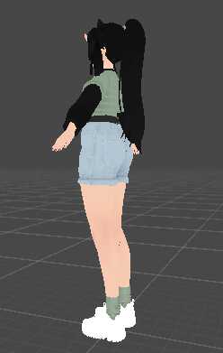 dumb oni girl model that needs a home Screenshot