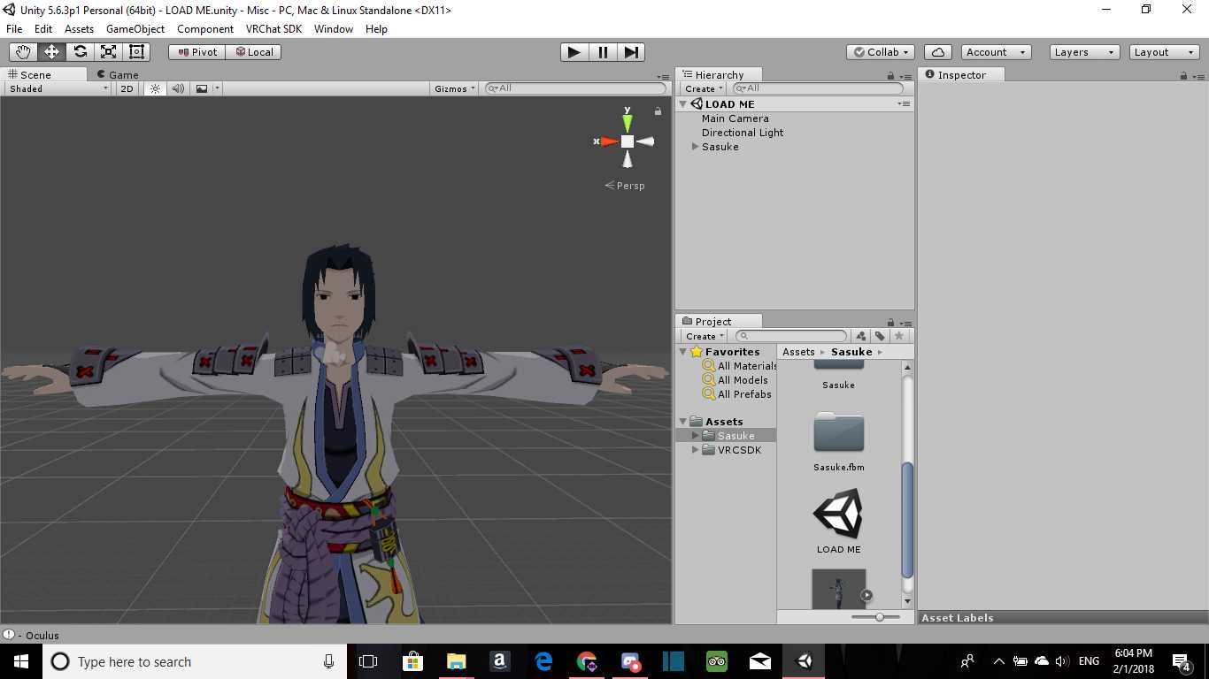 Sasuke (Cubed's Shaders) Screenshot