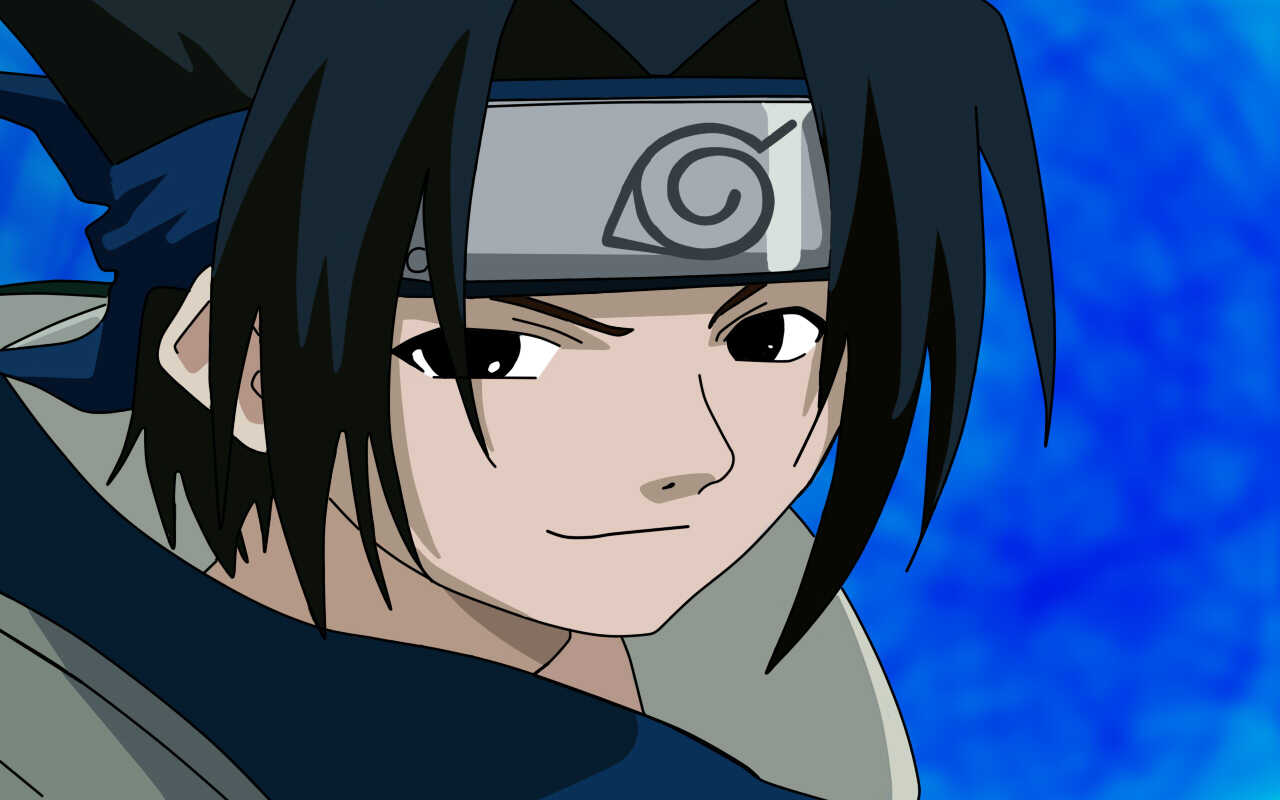 Kid Sasuke (with toggles) Flames, Black Suit, Chidori, Kunai Screenshot