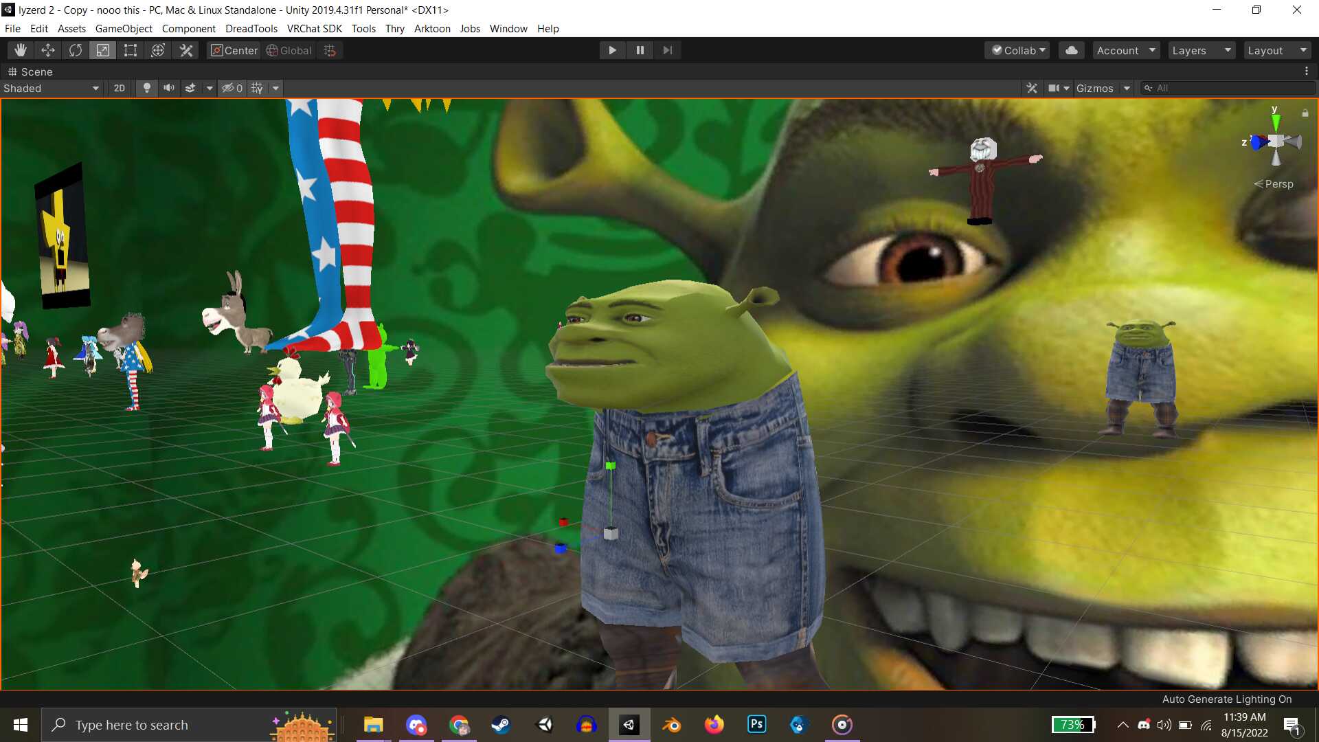 shrek with pants v2 Screenshot