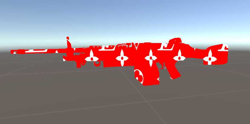 Rust m249 supreme louis vuitton Screenshot