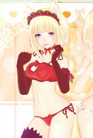Neko Lingerie Kitsune (65K) Screenshot