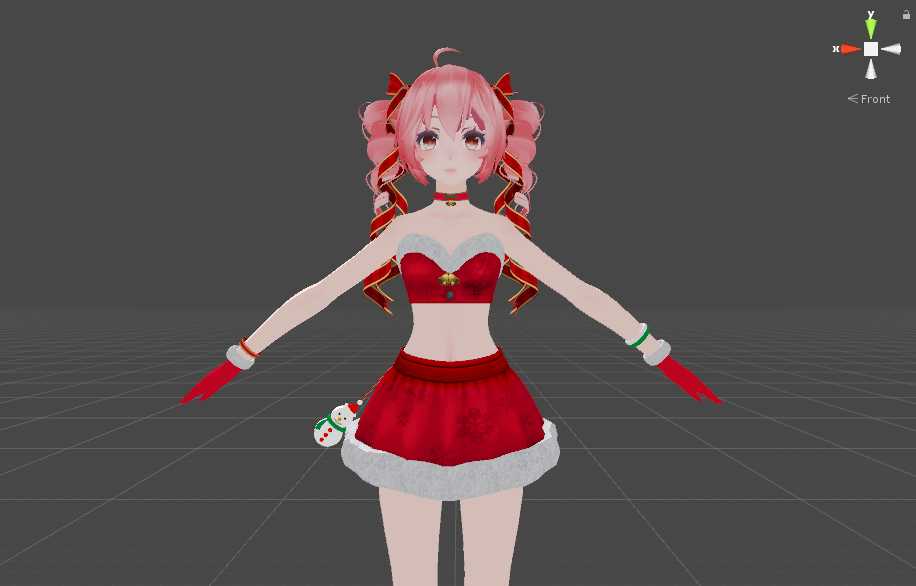 Christmas/Nude Teto (dynamics, visemes, gestures) Screenshot