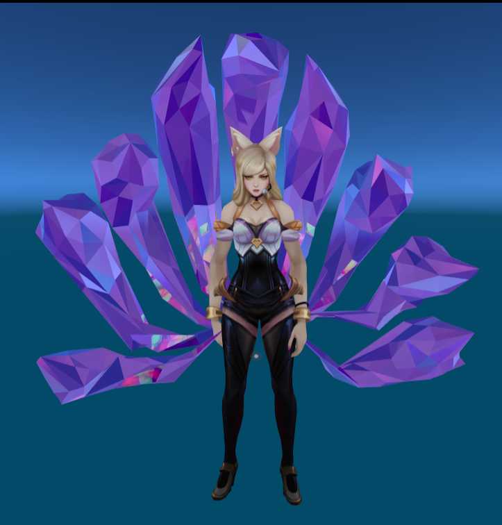 K/DA Ahri UPDATE (6.6K, Dynamics, Eye tracking) Screenshot