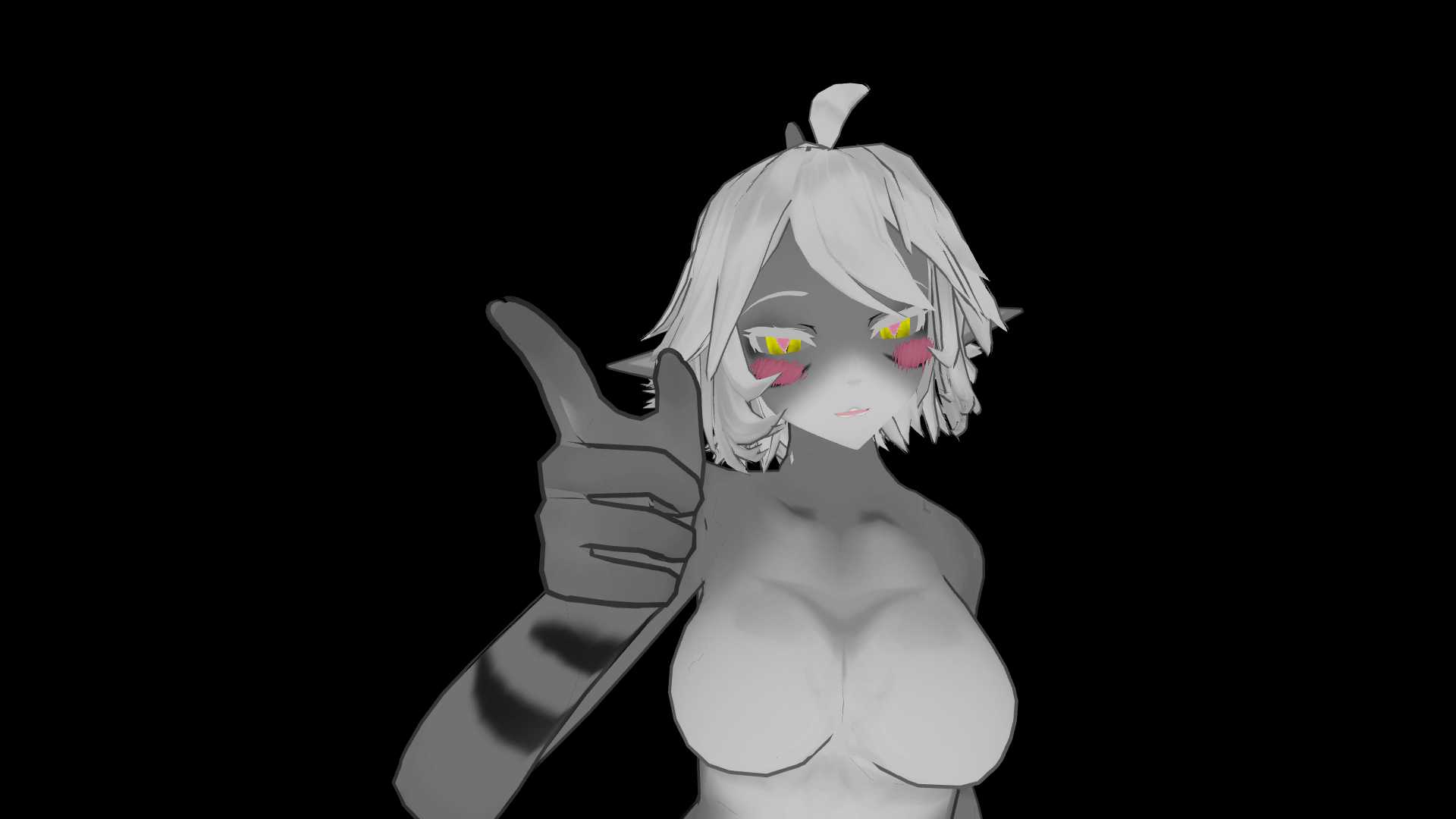 Shariki (23k polygons, Emotes, Facials, Dynamic Bones) Screenshot
