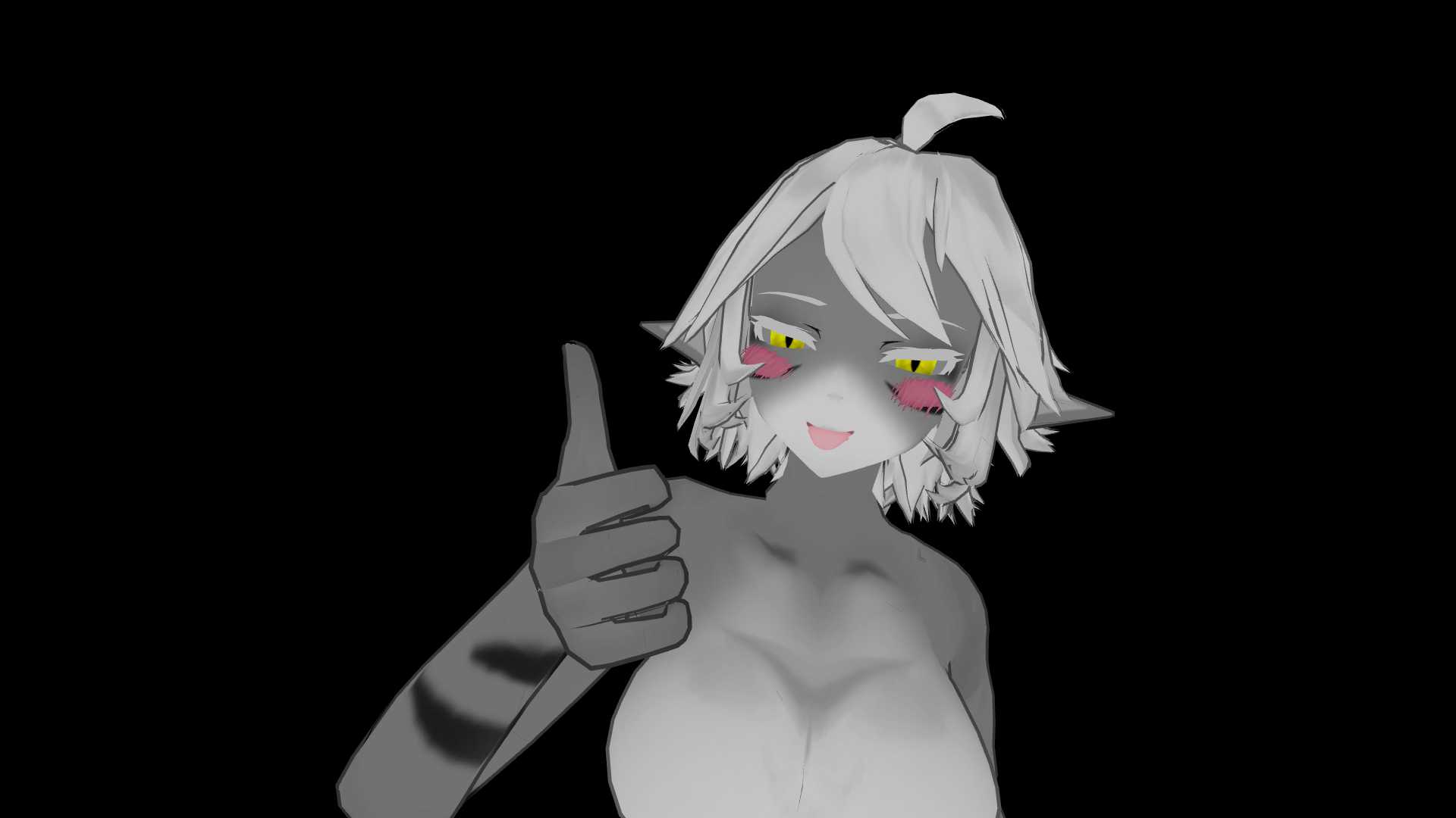 Shariki (23k polygons, Emotes, Facials, Dynamic Bones) Screenshot