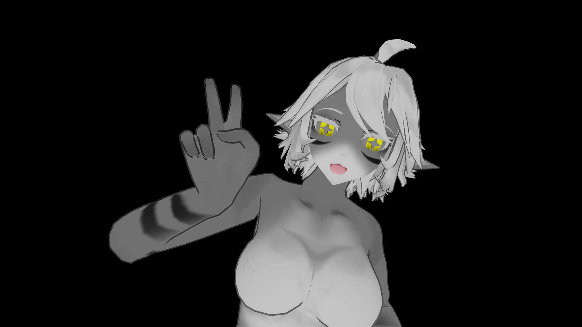 Shariki (23k polygons, Emotes, Facials, Dynamic Bones) Screenshot