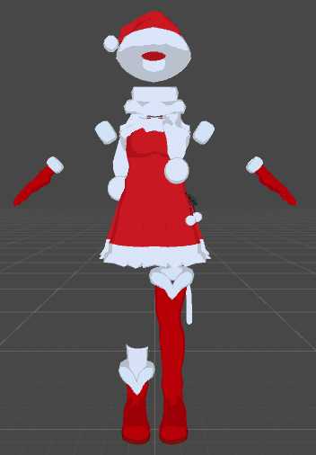 Female Christmas Outfit Screenshot