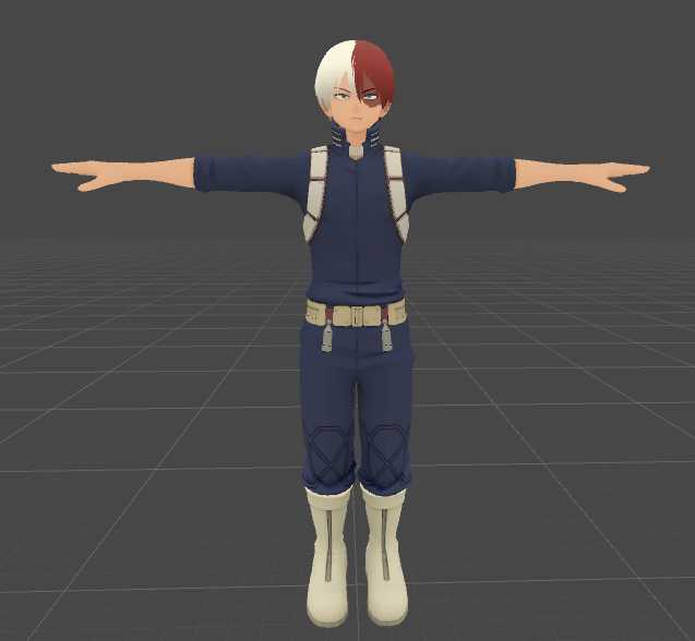 One's Justice Todoroki (29k, eye tracking, visemes) Screenshot