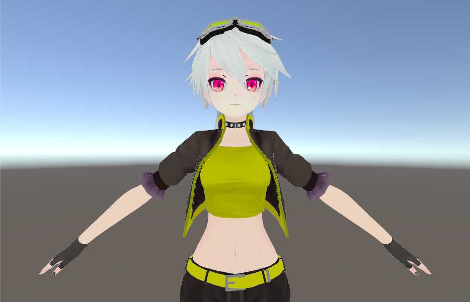 Jaida Everett (40k poly, visemes, dynamic bones) Screenshot