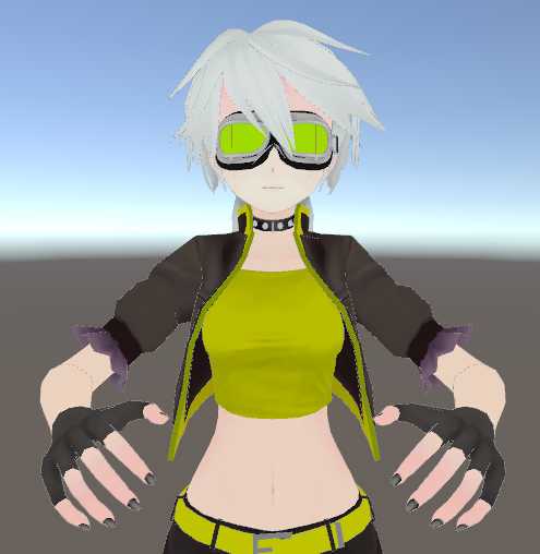 Jaida Everett (40k poly, visemes, dynamic bones) Screenshot