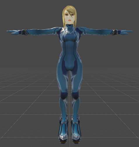 Samus but she's actually thicc, with jiggle physics Screenshot