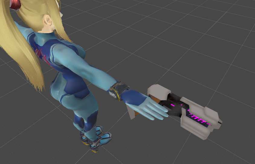 Samus but she's actually thicc, with jiggle physics Screenshot