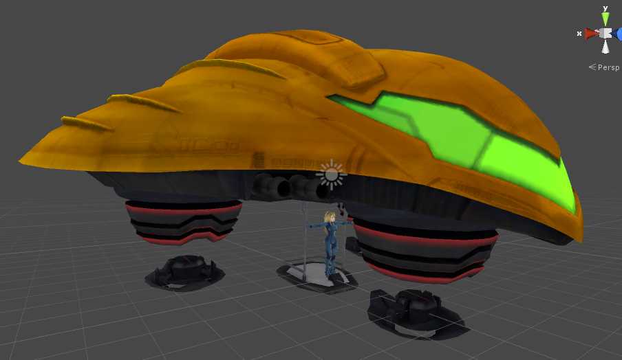 Samus but she's actually thicc, with jiggle physics Screenshot