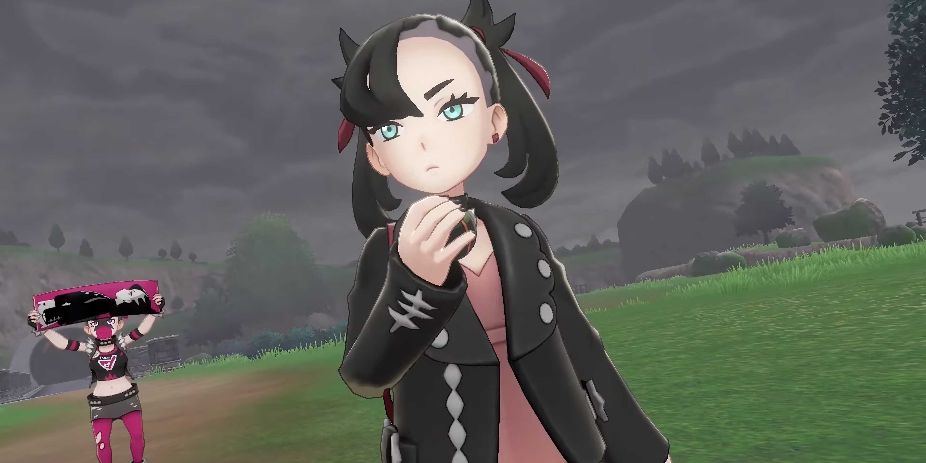 Pokemon Sw/Sh - Marnie (eye tracking, visemes Screenshot