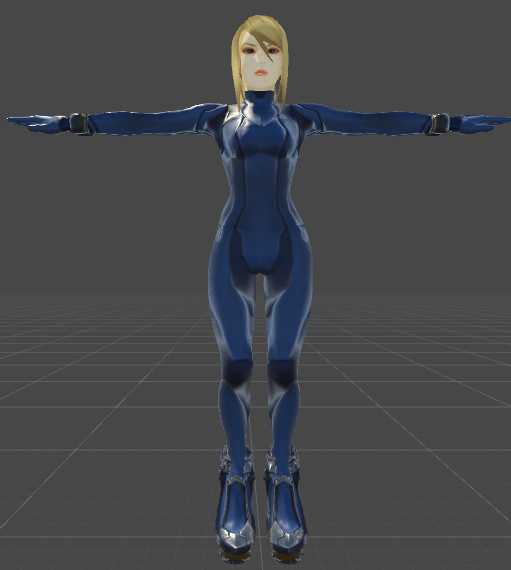 Samus but she's actually thicc, with jiggle physics Screenshot