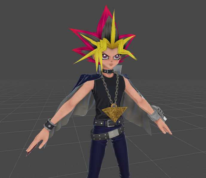 Jump Force - Yugi 55K (visemes and eye tracking) Screenshot