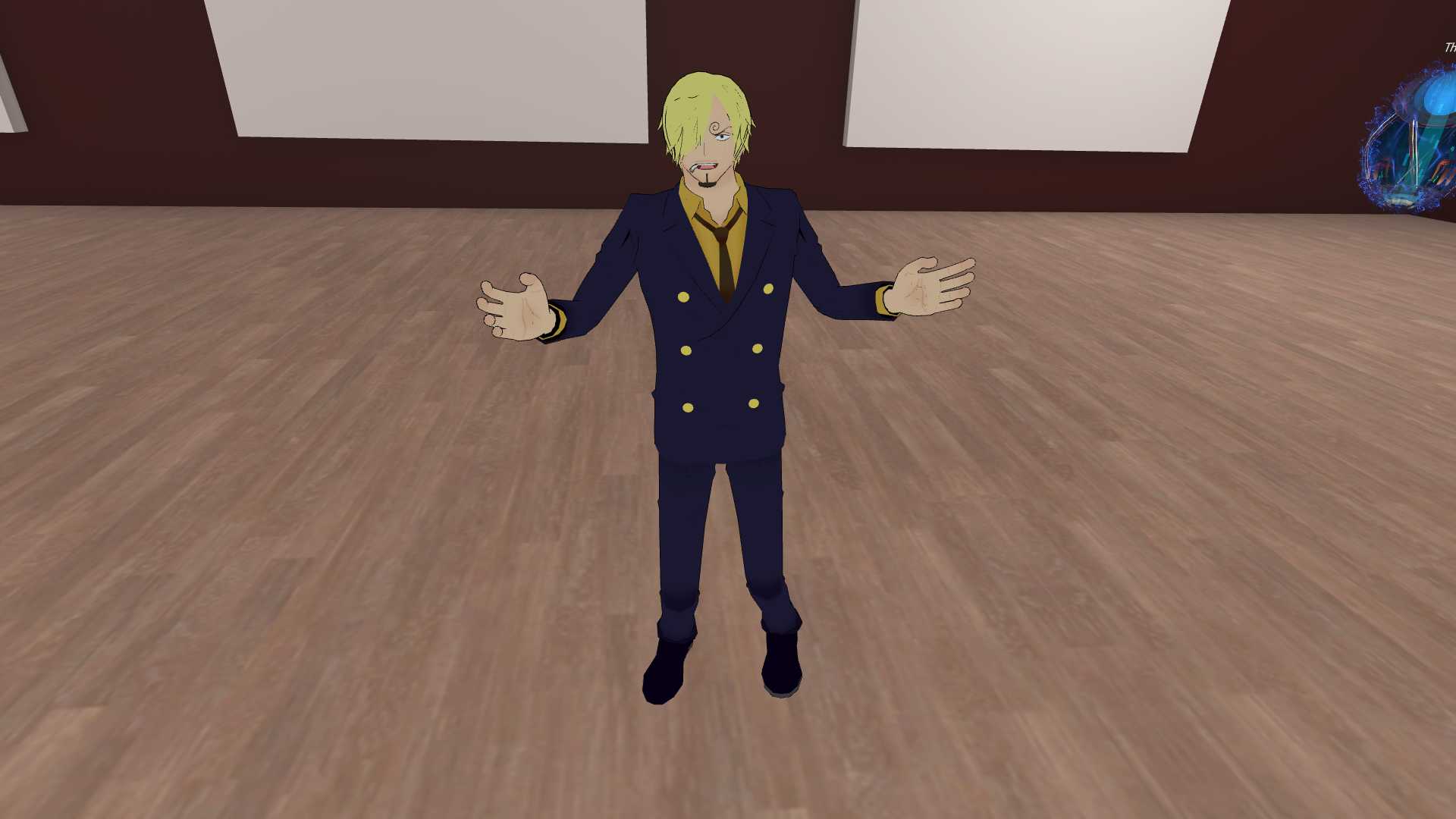 Sanji (with Diable Jambe and Sanji love emote) Screenshot
