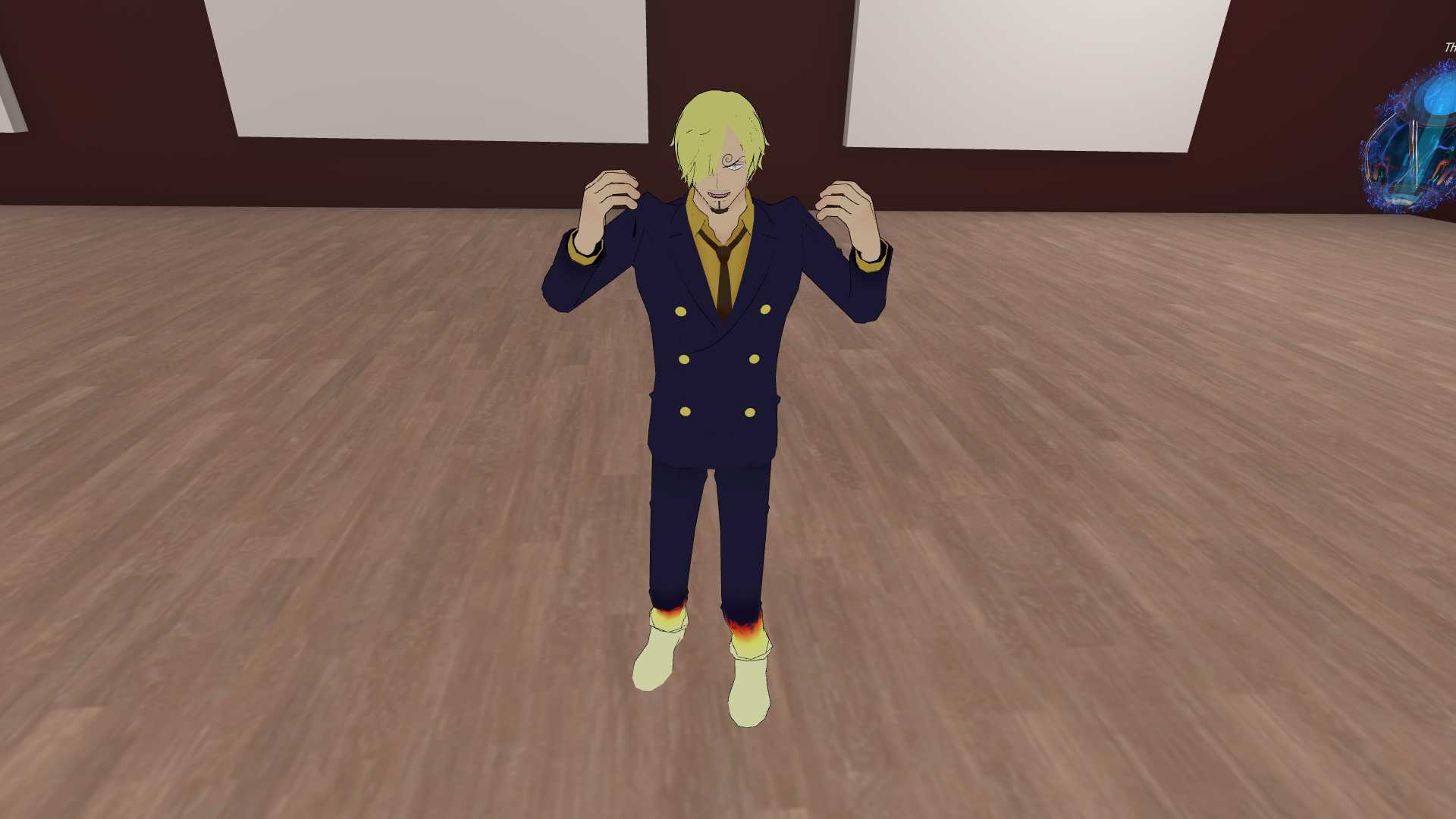 Sanji (with Diable Jambe and Sanji love emote) Screenshot