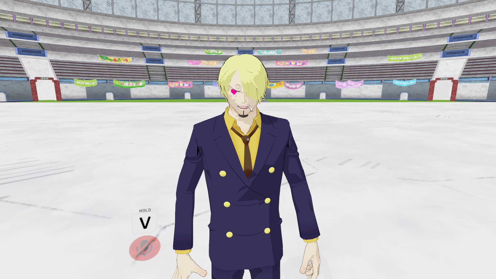 Sanji (with Diable Jambe and Sanji love emote) Screenshot