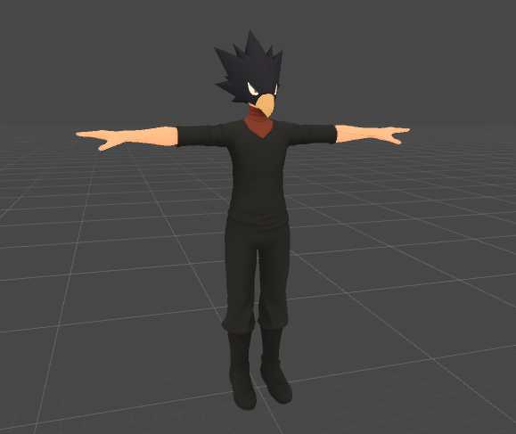 One's Justice Tokoyami (21k, eye tracking, visemes) Screenshot