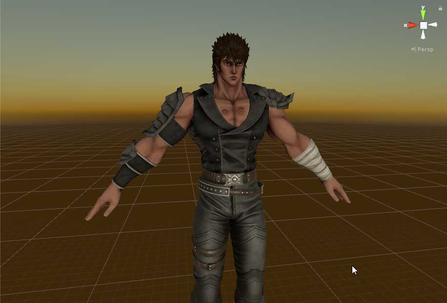 Jump Force - Kenshiro 69K poly (visemes and eye tracking) Screenshot