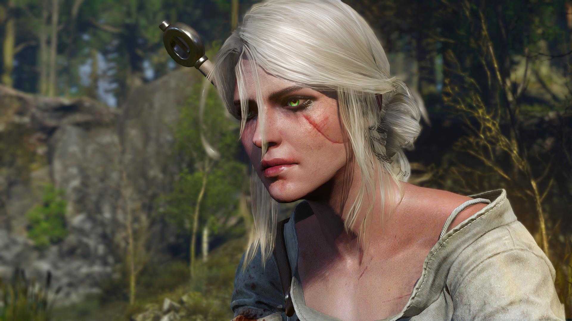 Witcher 3 - Ciri UPDATE (Visemes, Eye Tracking + more) Screenshot