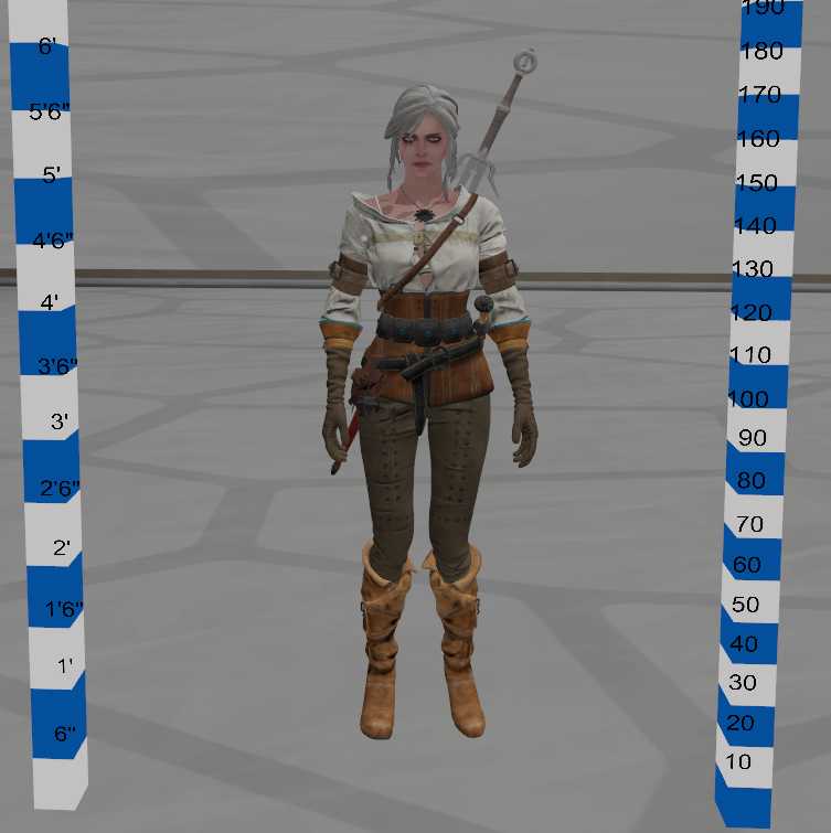 Witcher 3 - Ciri UPDATE (Visemes, Eye Tracking + more) Screenshot
