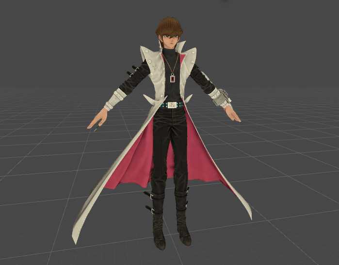 Jump Force - Kaiba 54K poly (visemes and eye tracking) Screenshot