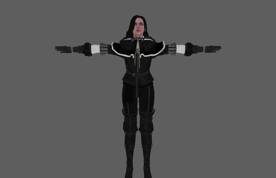Witcher 3 - Yennefer (64k, visemes and eye-tracking) Screenshot