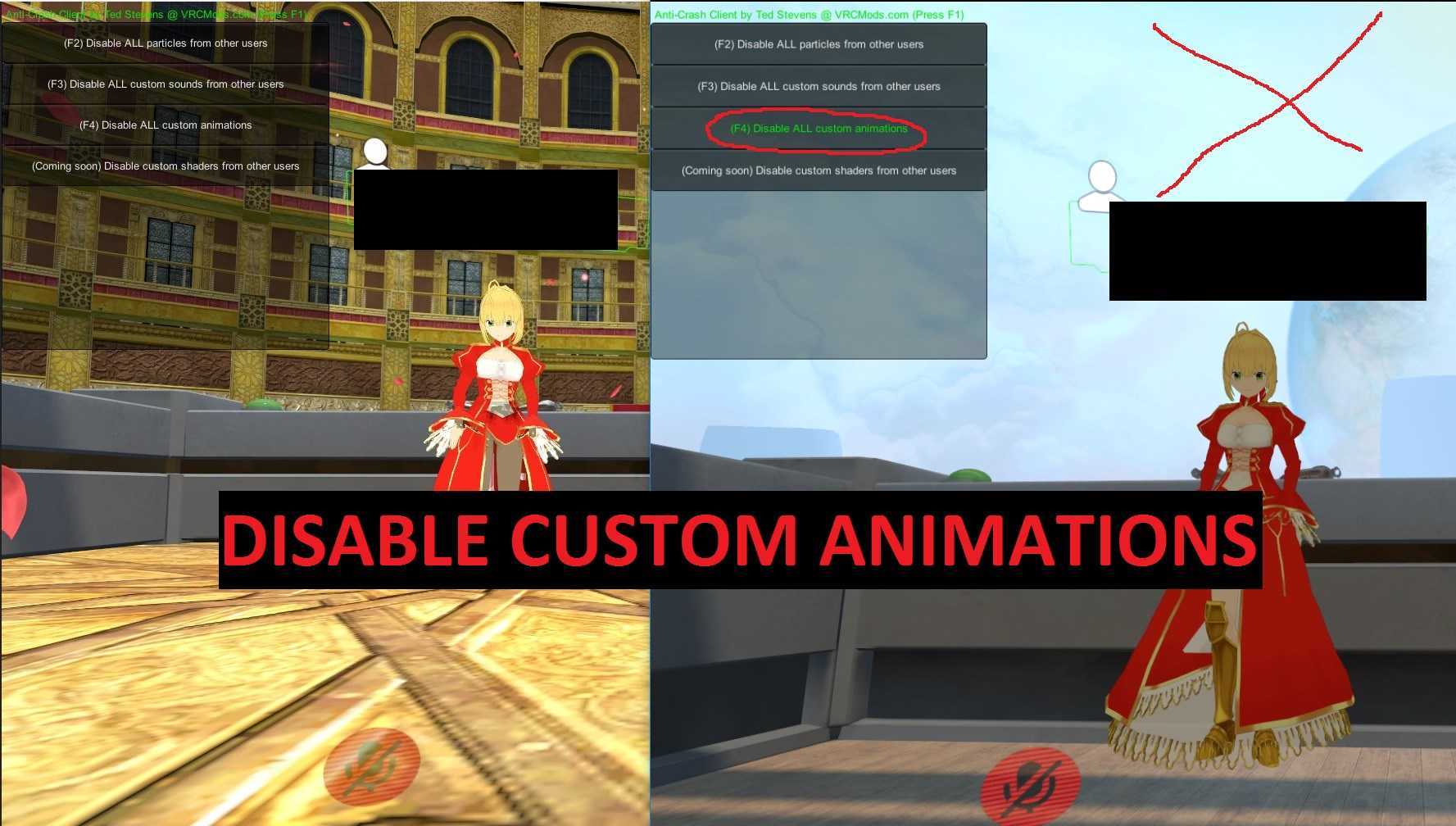 (OUTDATED) Anti-Crash v4.1 (VRChat 2018.1.3 UPDATE) Screenshot