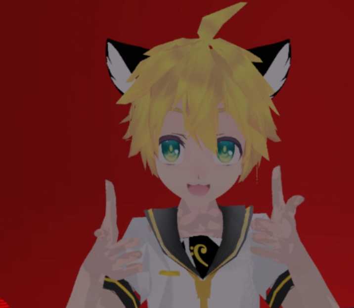 Len Kagamine (Emotes, Lip Sync, Eye tracking, more) Screenshot
