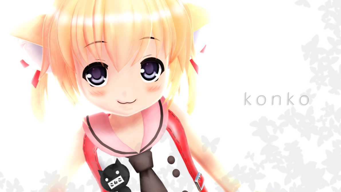 Konko (Gestures, 8 Custom Emotes, Lip Sync, Eye Track) Screenshot