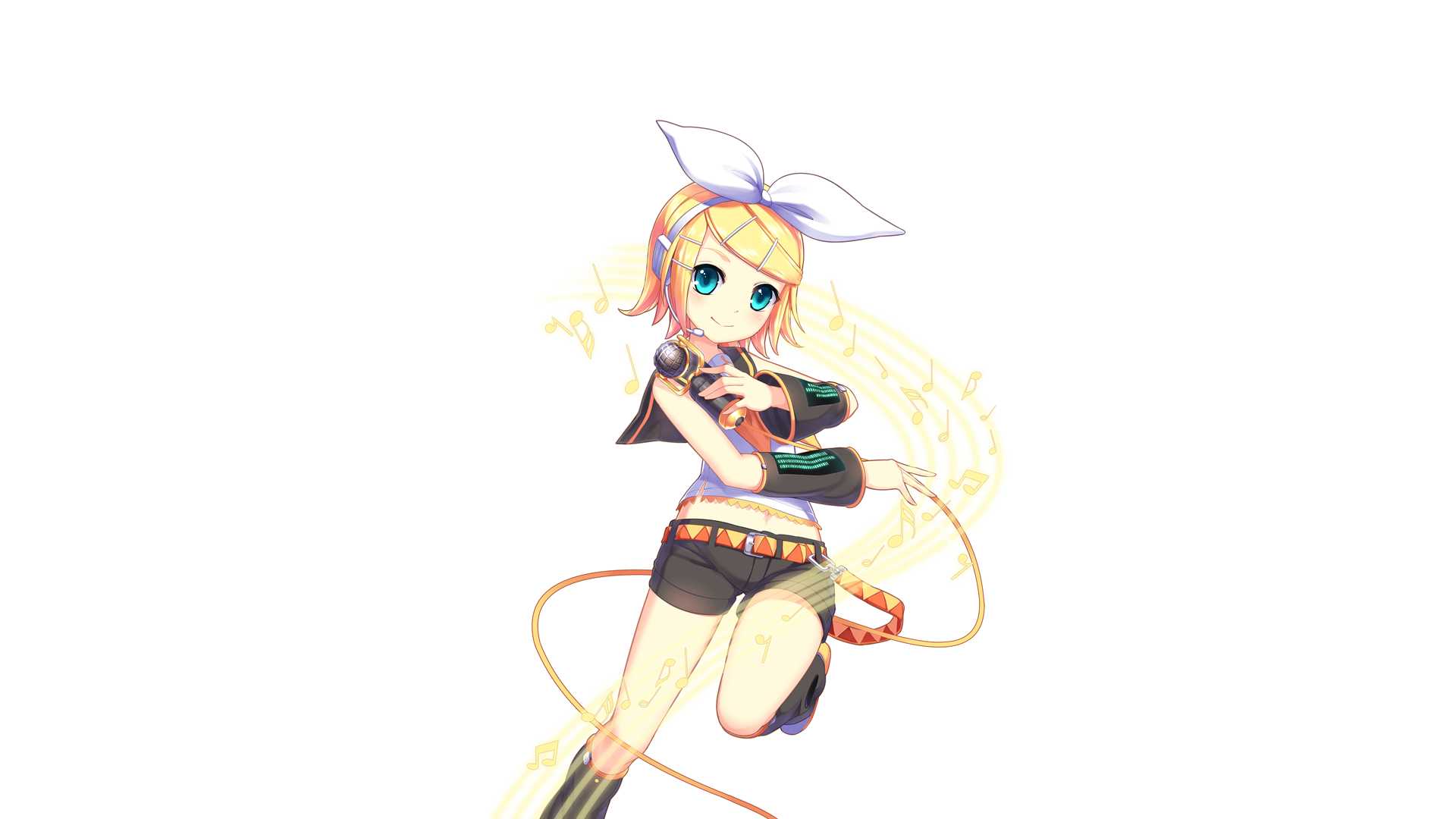 Rin Kagamine (Emotes, Gestures, Eye tracking, Lip Sync) Screenshot