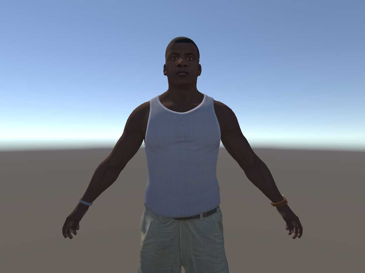 in game franklin  Screenshot