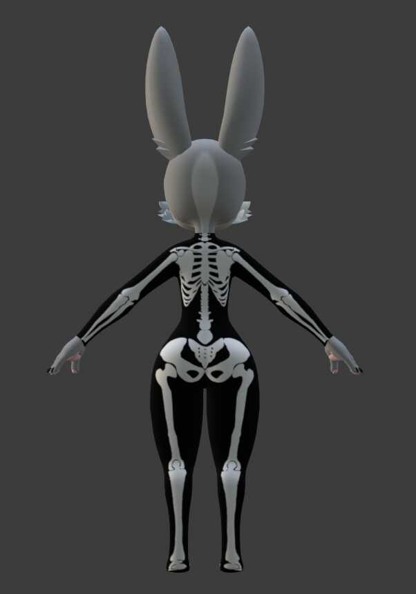 Zoichi Skeleton Costume Textures Screenshot