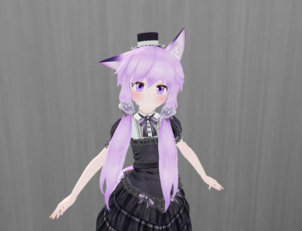 Gothic Ukon! (Dynamic Bones, Lip Sync, Tracking, Gestures) Screenshot