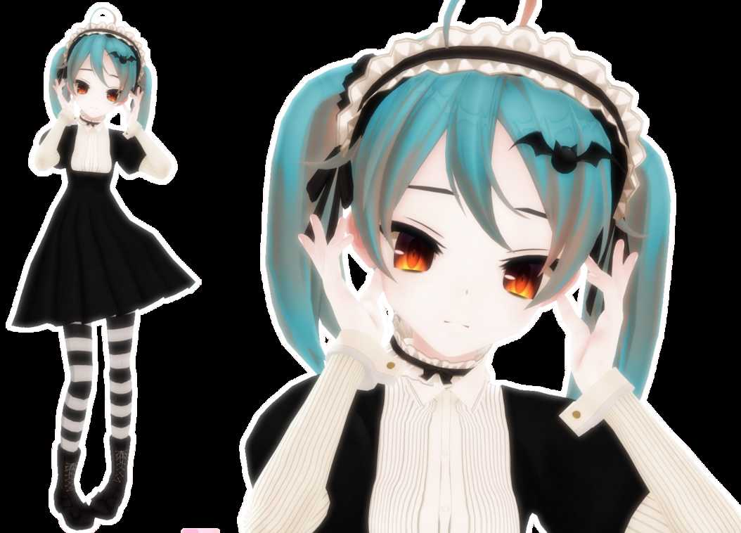Halloween Miku (Dynamic Bones, Lip Sync, Tracking, and Gestures) Screenshot
