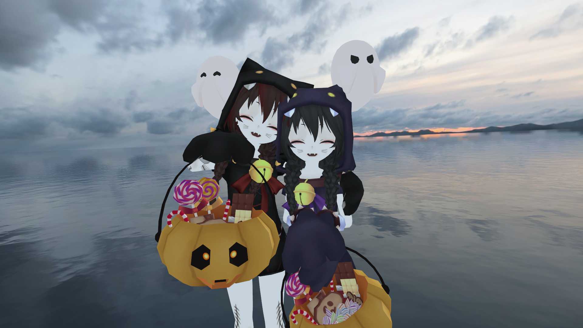 Halloween Hoppous  (20K Polys) Facial Expressions, Eye Tracking Screenshot