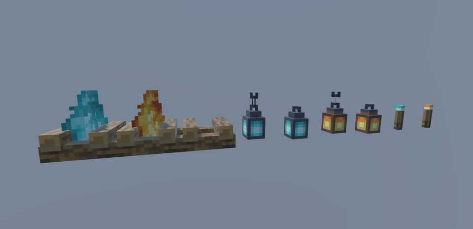 Actually a minecraft torch Screenshot