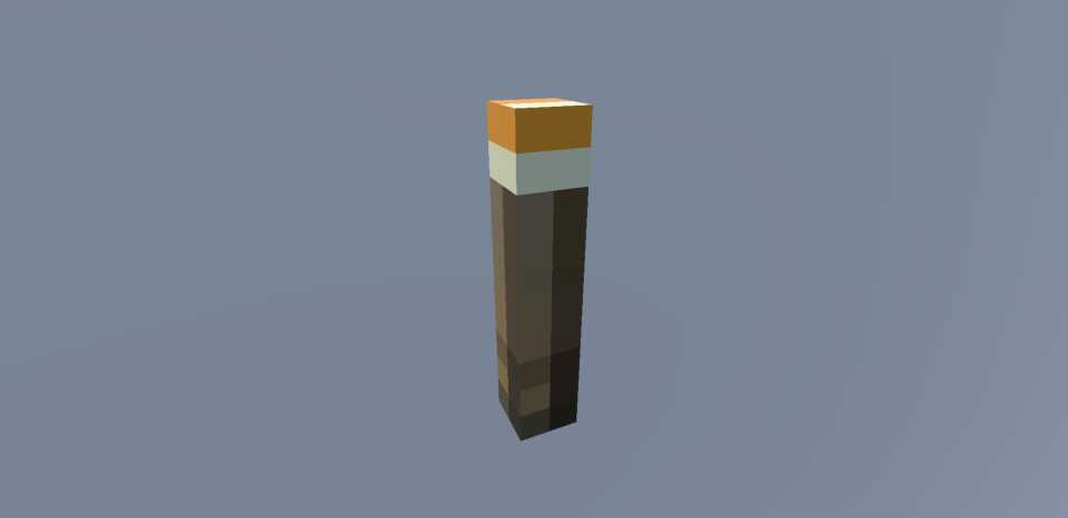 Actually a minecraft torch Screenshot