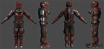 dead space 3 john carver n7 suit Screenshot