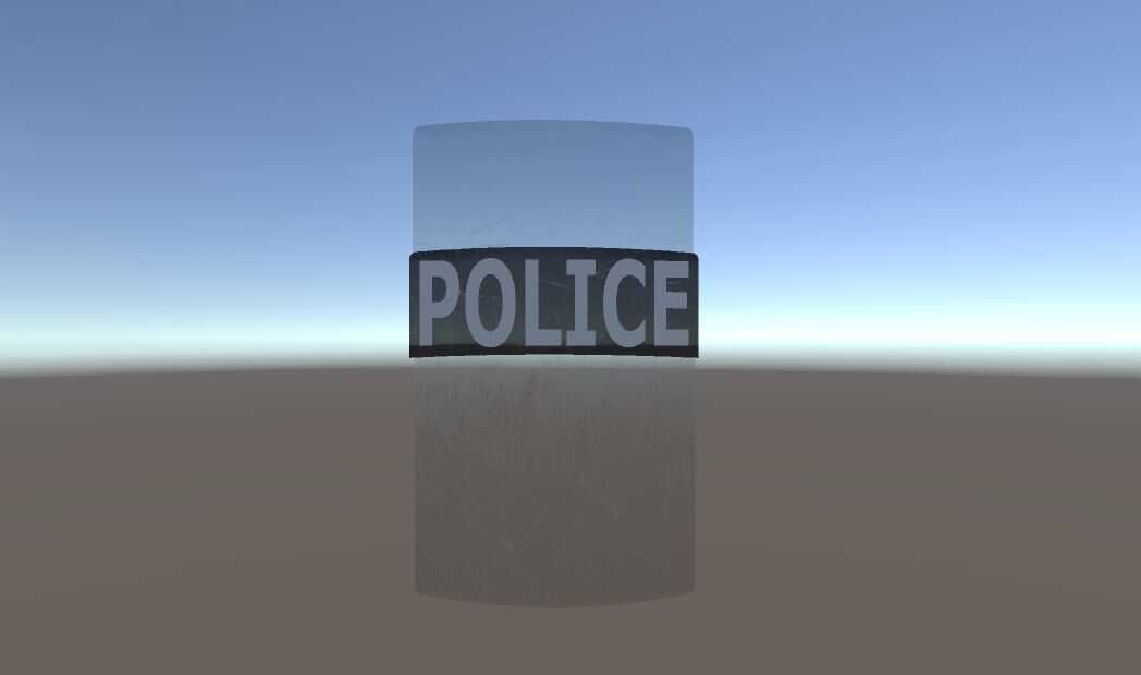 Standard Police Riot Shield Screenshot